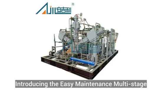 Propylene Compressor OEM Oil-Free Factory Direct Gas Compressor Station Low Noise Industrial Water Cooling Oilfield Natural Gas Piston Compression Solution